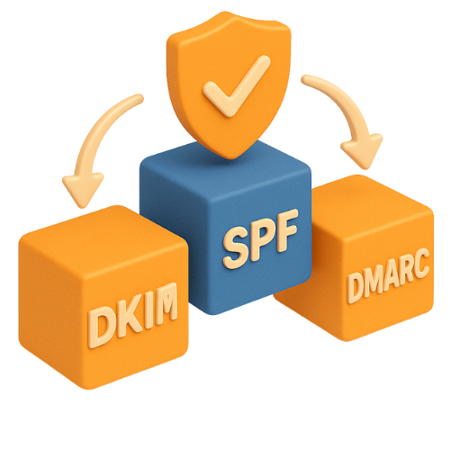 DKIM, SPF, DMARC Configuration